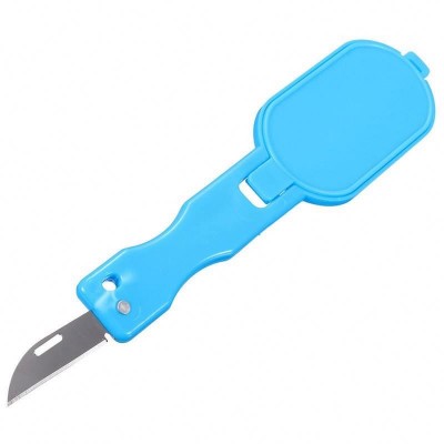 1pcs Kitchen Tool Cleaning Fish Skin Steel Scales Brush Shaver Remover Cleaner Descaler Skinner Scaler Fishing Tools Knife